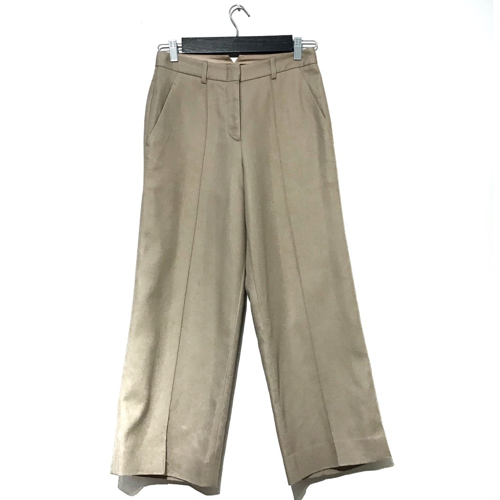 🔥2/$40 BCBGMaxazria Tan Tabitha wide leg pants